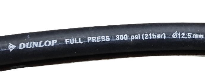 Manguera Goma Fullpress 14kg/cm2 (200PSI) y 20kg/cm2 (300PSI) Dunlop