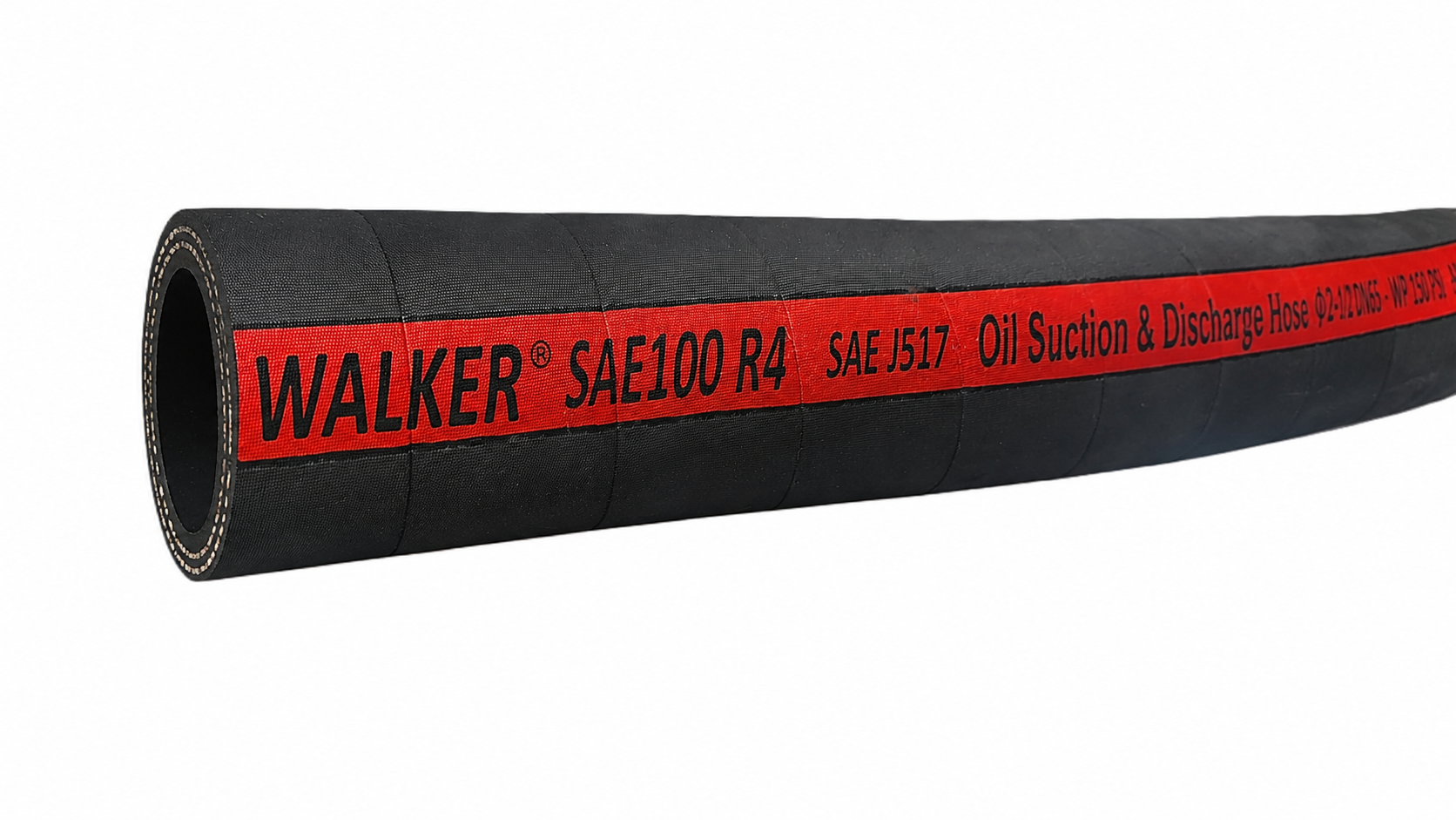 Manguera Goma Walker® SAE100 R4 10Kg/cm2 Aspirante/expelente