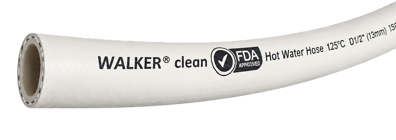 Manguera Goma expelente Walker®clean FDA 20Kg/cm2