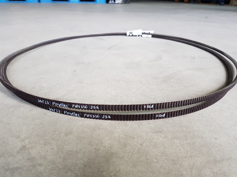 Correa Polyflex Poliuretano paso 3M, 5M, 7M, 11M (Mutlicanal JB)