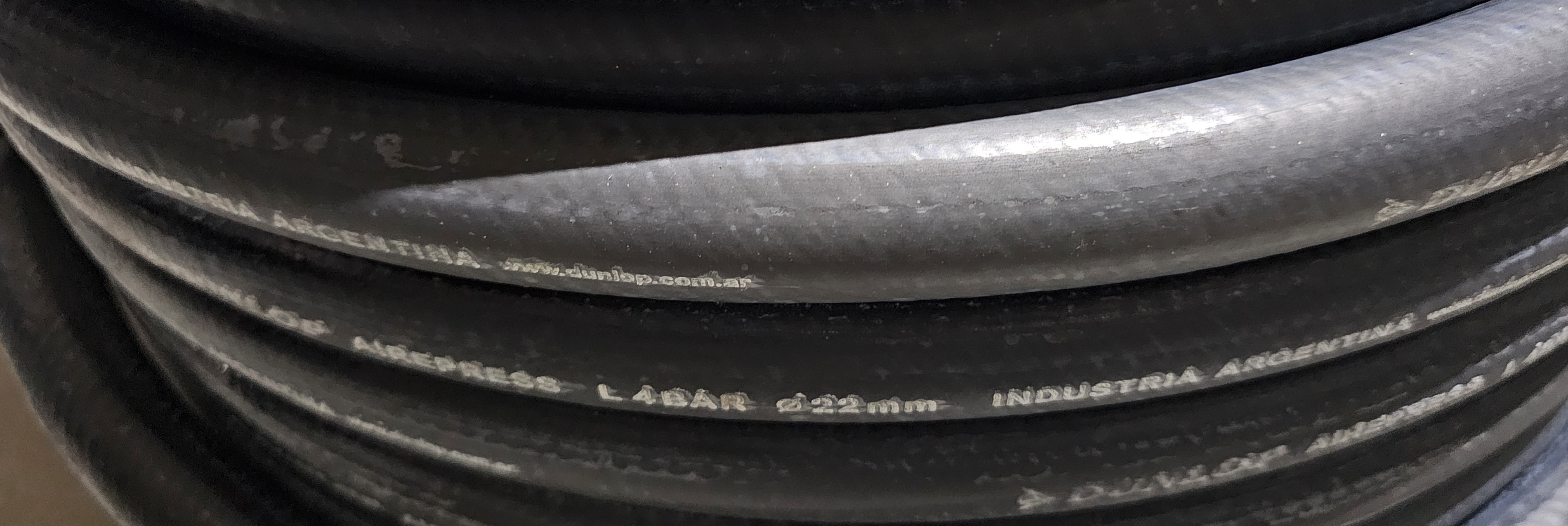 Manguera Goma Aire Press 5Kg/cm2 expelente Dunlop