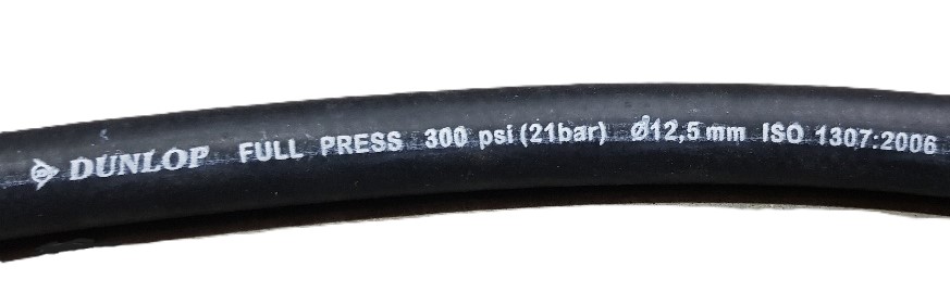 Manguera Goma Fullpress 14kg/cm2 (200PSI) y 20kg/cm2 (300PSI) Dunlop