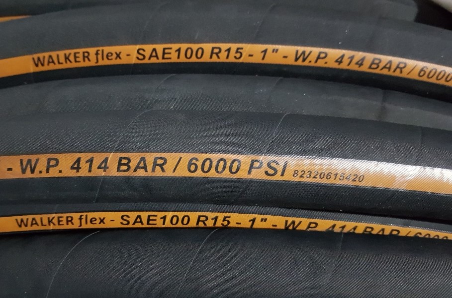 Manguera Hidráulica SAE100R15 WALKER®flex 25mm.